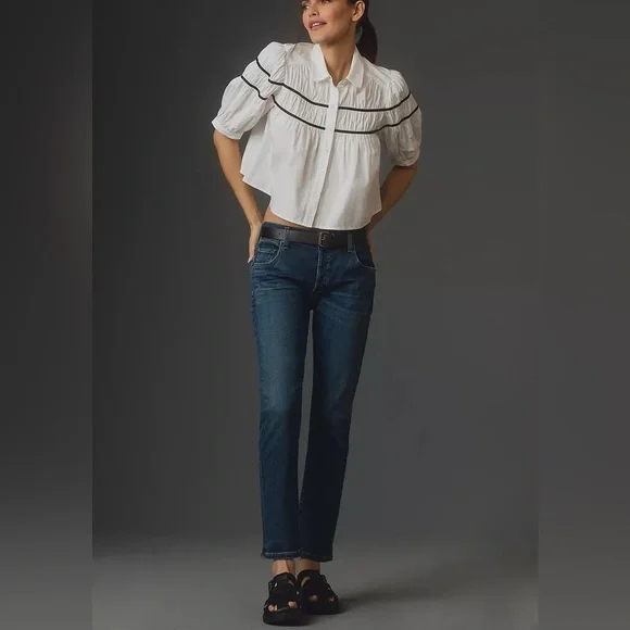 Citizens of Humanity Emerson Mid-Rise Slim Boyfriend Jeans - Picture 2 of 12